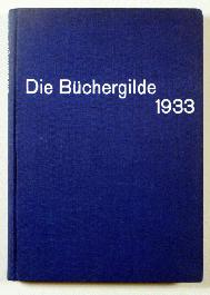 Die Büchergilde 1933 - 1